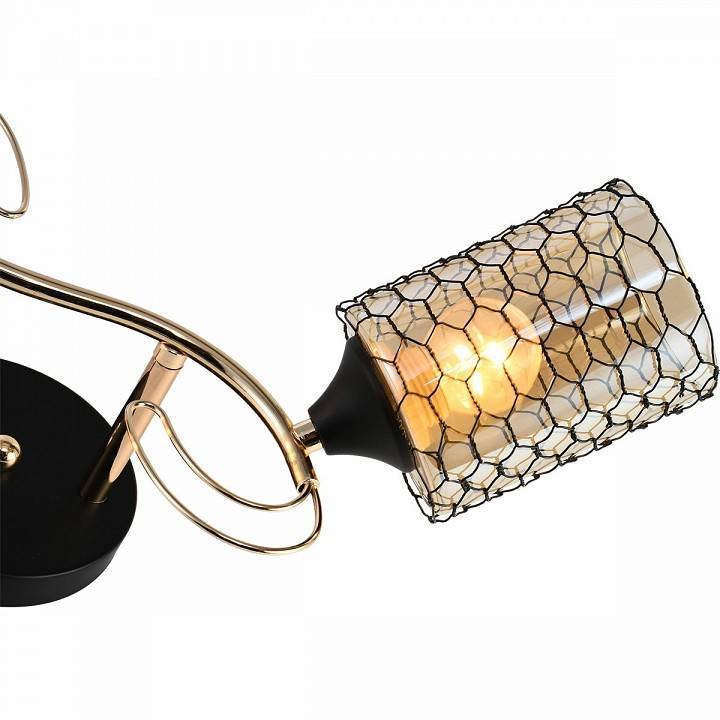 Светильник на штанге Reluce 01309-0.3-02 BK+FGD