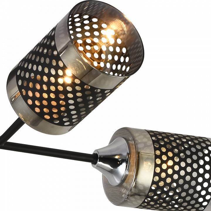 Люстра на штанге Reluce 01405-1 01405-3.3-04B BK+CR