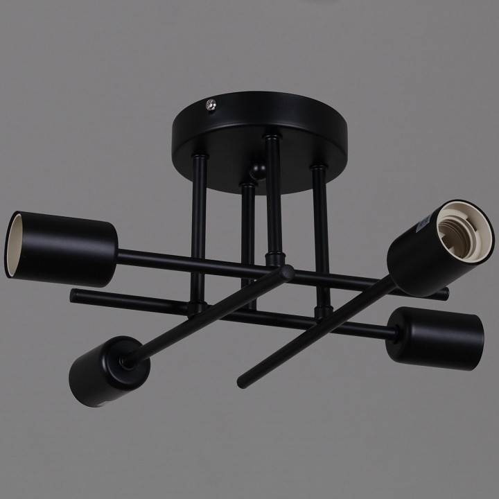 Люстра потолочная De City 01734-0.3-04 BK