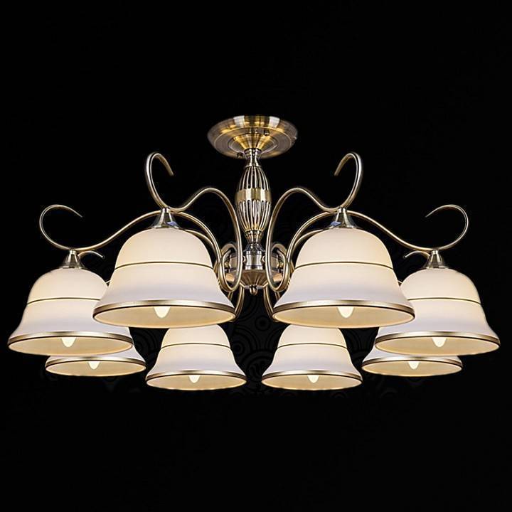 Люстра на штанге Reluce 02263 8 ламп AB 02263-0.3-08 AB