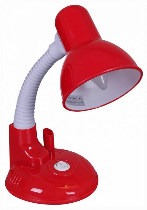 Настольная лампа офисная Reluce 2317 красная 02317-0.7-01 RD