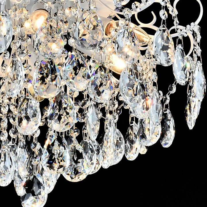 Люстра на штанге De Markt 04024-0.3-06 WH+SILVER PN+RGB