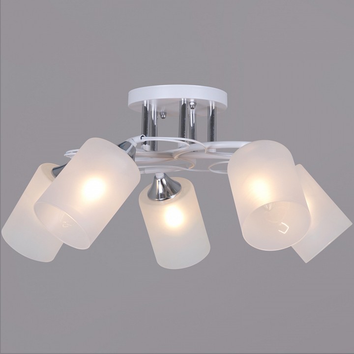 Люстра на штанге Reluce 06108-0.3-05 WH+CR