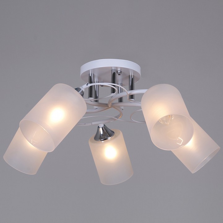 Люстра на штанге Reluce 06108-0.3-05 WH+CR