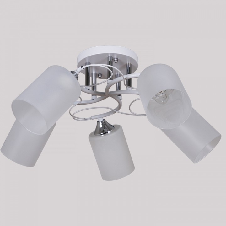 Люстра на штанге Reluce 06108-0.3-05 WH+CR