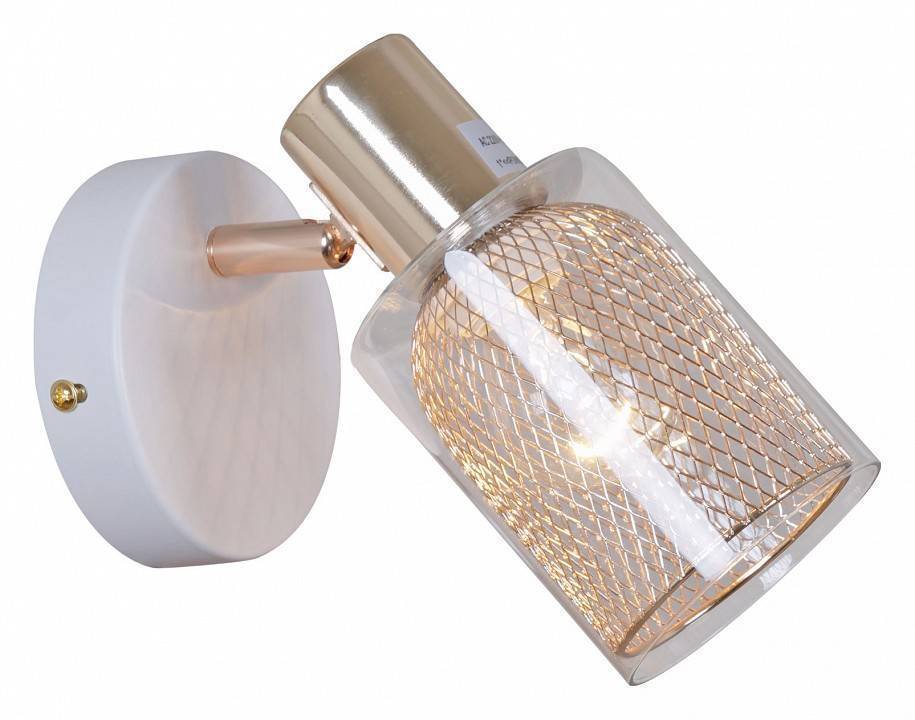 Спот Reluce 06125 белый/золото 06125-3.8-01 WH+FGD