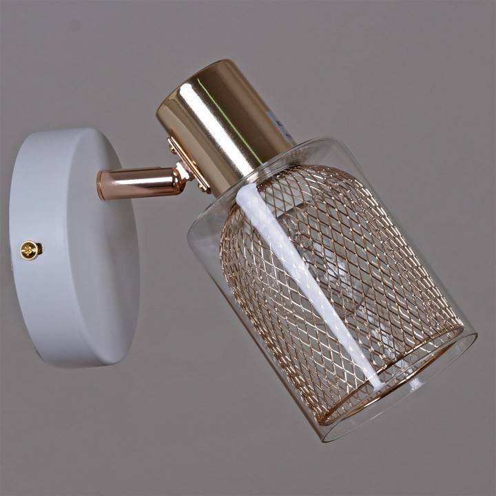 Спот Reluce 06125 белый/золото 06125-3.8-01 WH+FGD