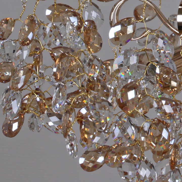 Подвесная люстра De Markt Одри 8 ламп 08280-0.4-08 FG