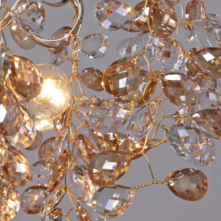 Подвесная люстра De Markt Одри 8 ламп 08280-0.4-08 FG