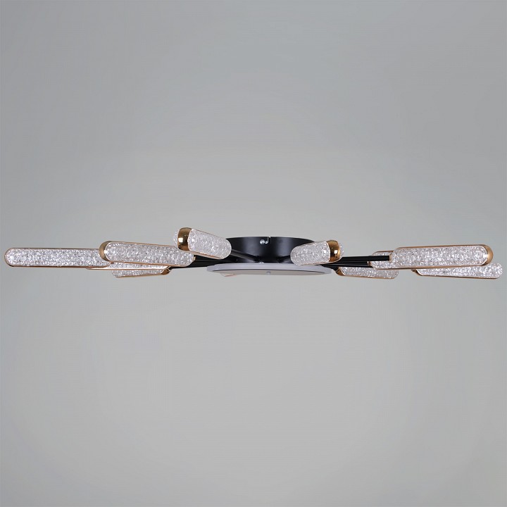 Потолочная люстра  08290-0.3-12 BK+GD