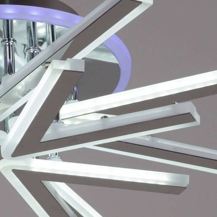 Люстра потолочная De Markt 09824-3.3-4+4C CR (RGB)