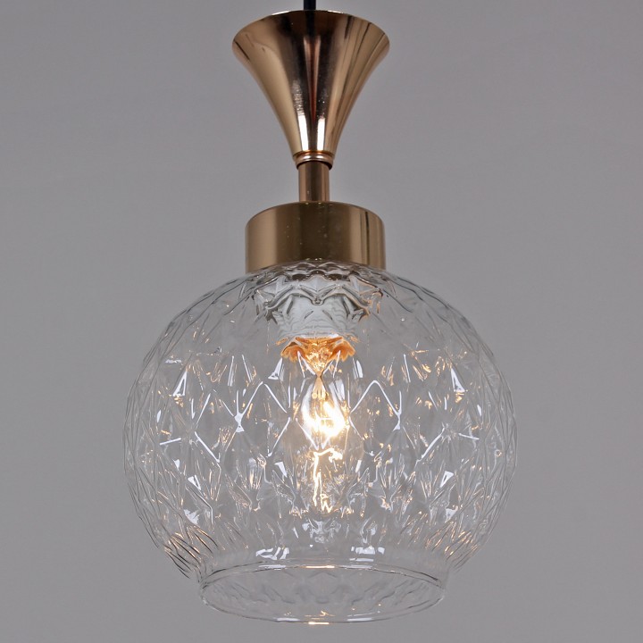 Подвесная люстра  10080-0.9-03 BK+FG