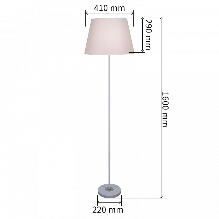 Торшер 13910 13910-0.6-02 BK