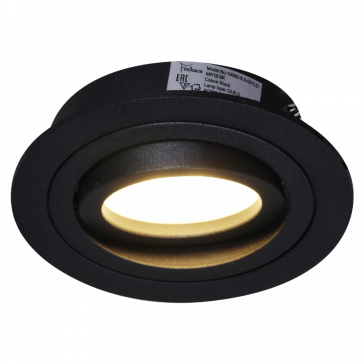 Встраиваемый светильник Reluce Technical 16060 16060-9.0-001LD MR16 BK