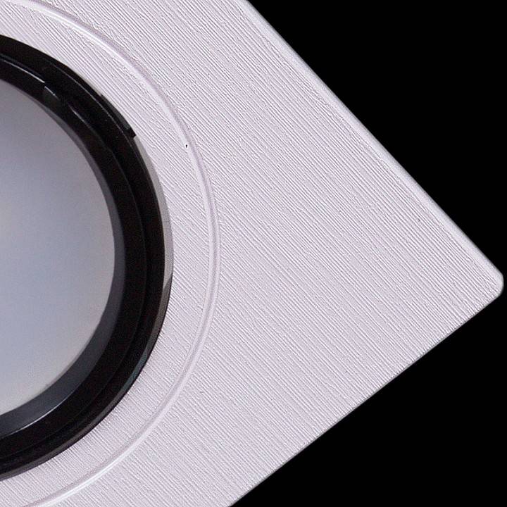 Светильник встраиваемый Ambrella light 16111-9.0-001 WT+BK