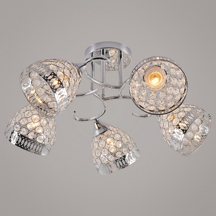 Люстра на штанге светодиодная Reluce 20610-0.3-05 CR