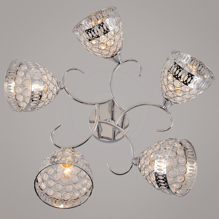 Люстра на штанге светодиодная Reluce 20610-0.3-05 CR