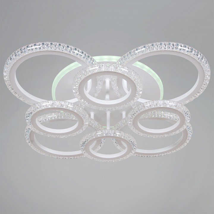 Потолочная люстра 36890-0.3-4+4A WH (RGB)