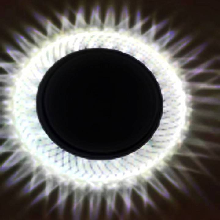 Встраиваемый светильник Reluce GX53+LED 4 Вт прозрачный 53206-9.0-001PT