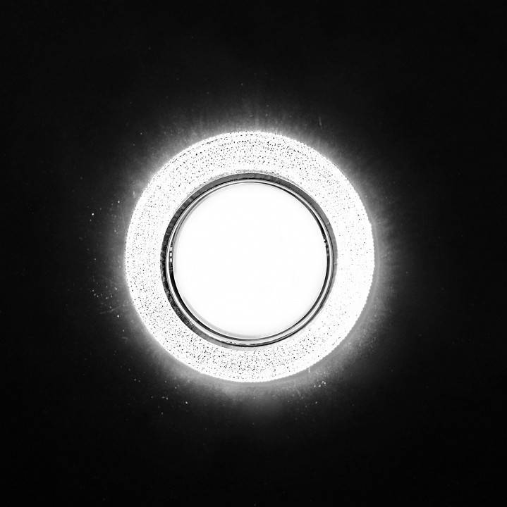 Встраиваемый светильник Reluce GX53+LED 4 Вт прозрачный 53625-9.0-001ML