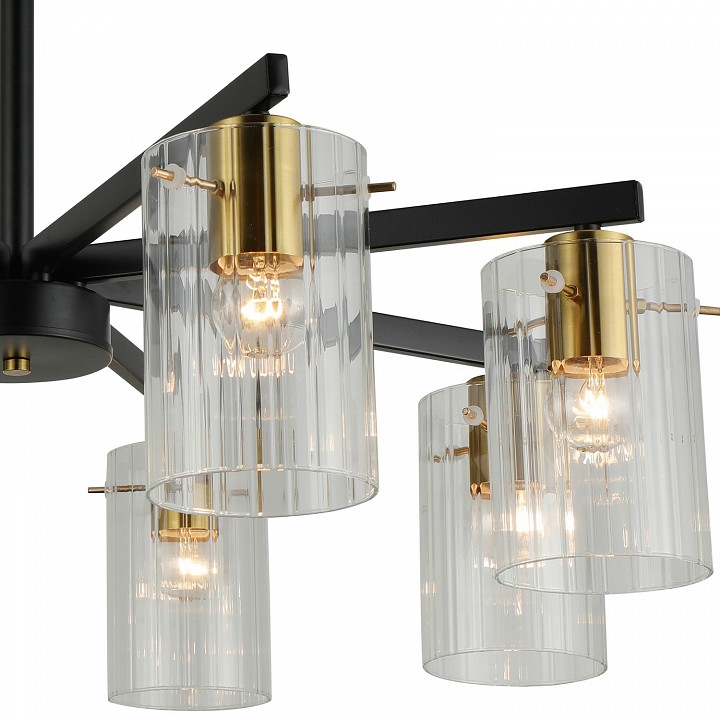 Люстра на штанге De Markt Бремен 8x40 Вт E14 74643-0.3-08