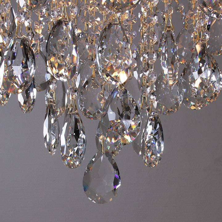 Люстра на штанге Reluce 96028 96028-0.3-07 WH+GOLD PN