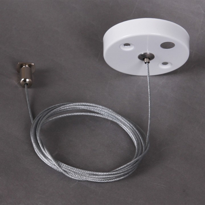 Трек встраиваемый  RL 06035/06036 suspension cable 2M WT