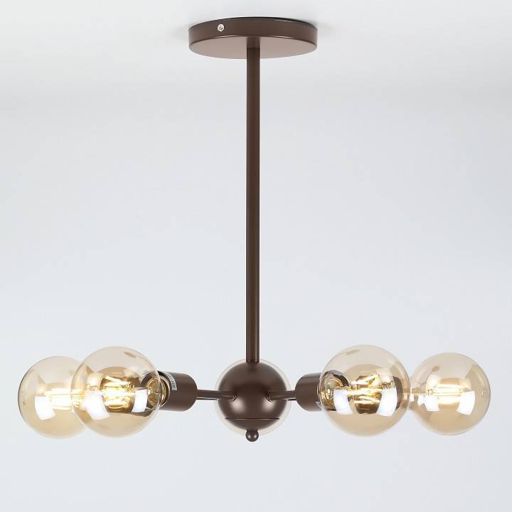 Люстра на штанге Rivoli Grethen 6хE14 40 Вт Б0050841