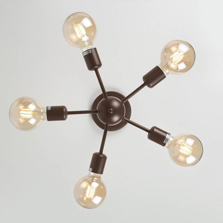 Люстра на штанге Rivoli Grethen 6хE14 40 Вт Б0050841