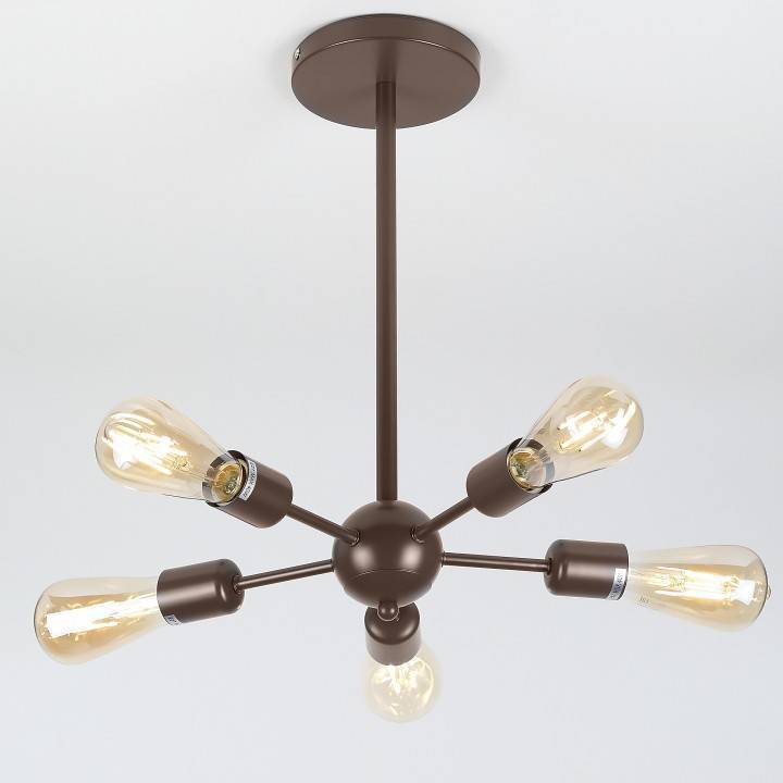 Люстра на штанге Rivoli Grethen 6хE14 40 Вт Б0050841