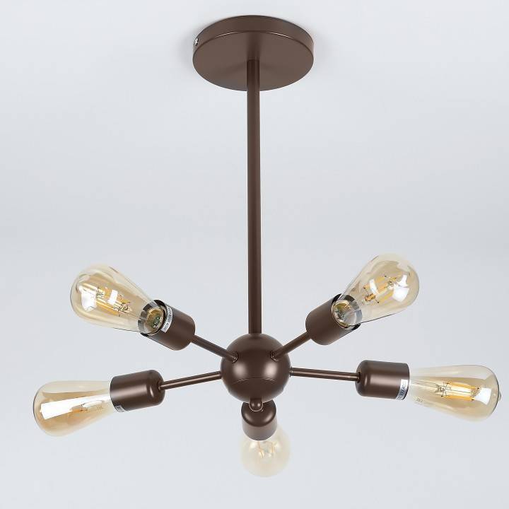 Люстра на штанге Rivoli Grethen 6хE14 40 Вт Б0050841