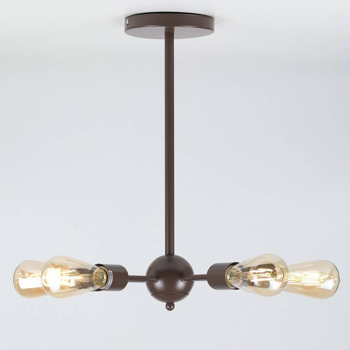 Люстра на штанге Rivoli Grethen 6хE14 40 Вт Б0050841