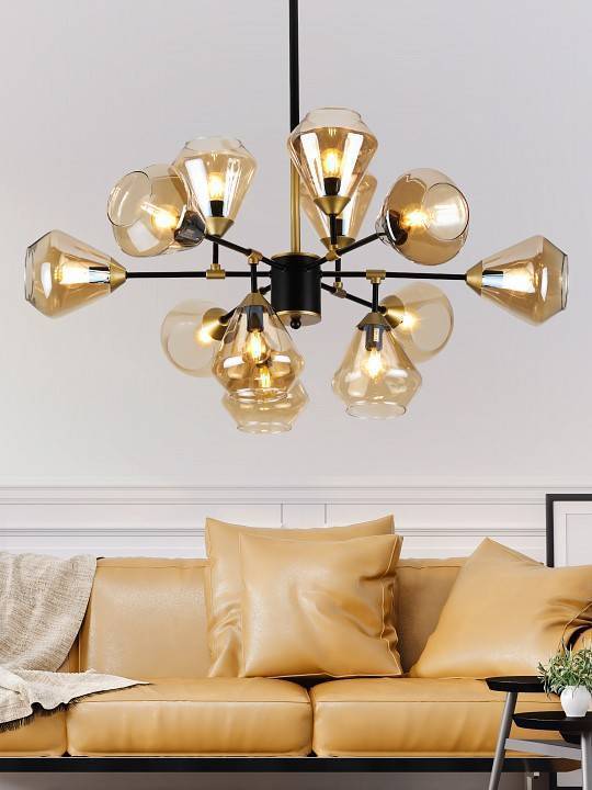 Люстра на штанге Rivoli Kornella 6хE14 40 Вт Б0051283