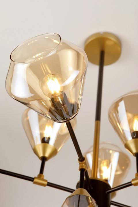 Люстра на штанге Rivoli Kornella 6хE14 40 Вт Б0051283