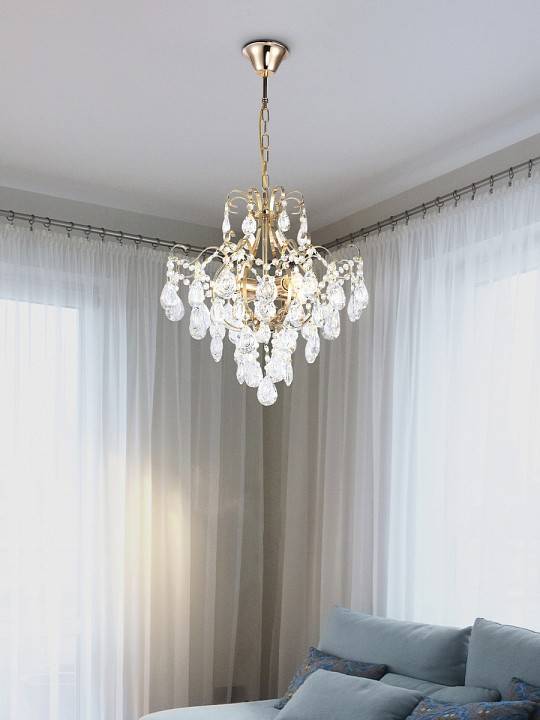 Подвесная люстра Rivoli Thea 6xE14 40 Вт Б0051958