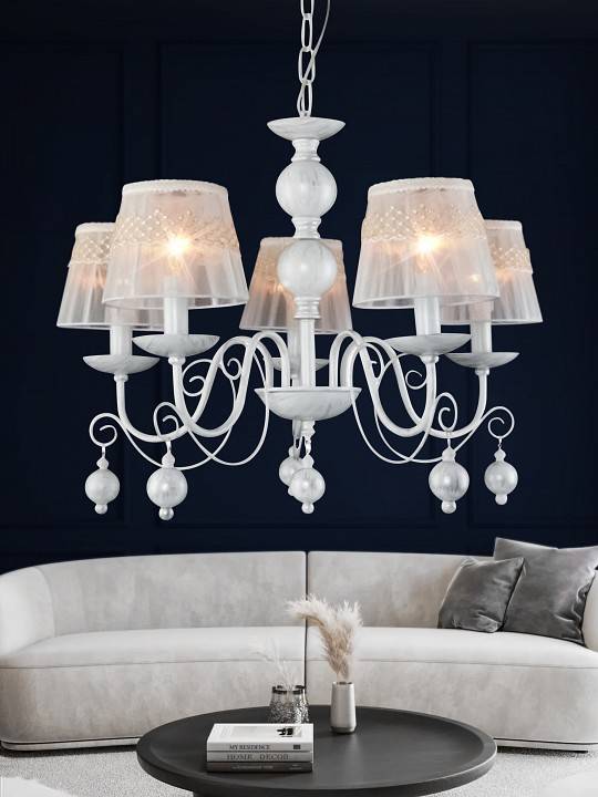 Подвесная люстра Rivoli Aracelis 6хE14 40 Вт Б0052476