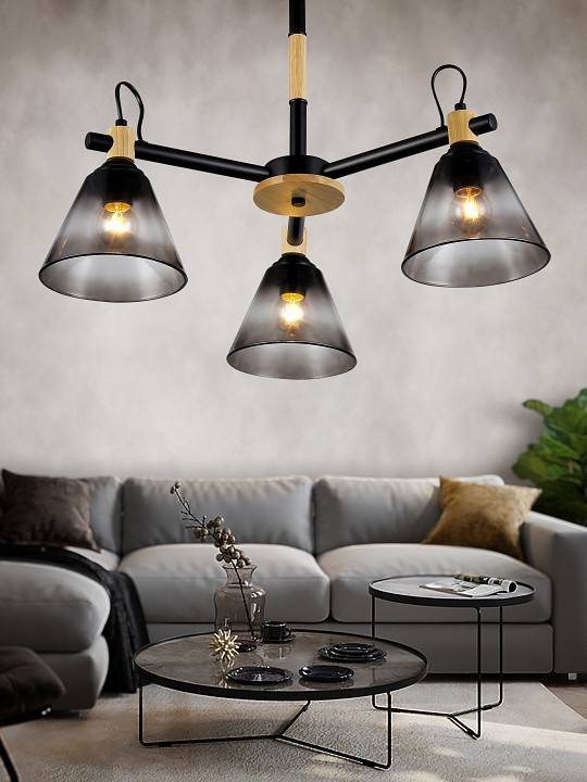 Люстра на штанге Rivoli Elmira 6xE14 40 Вт Б0053431