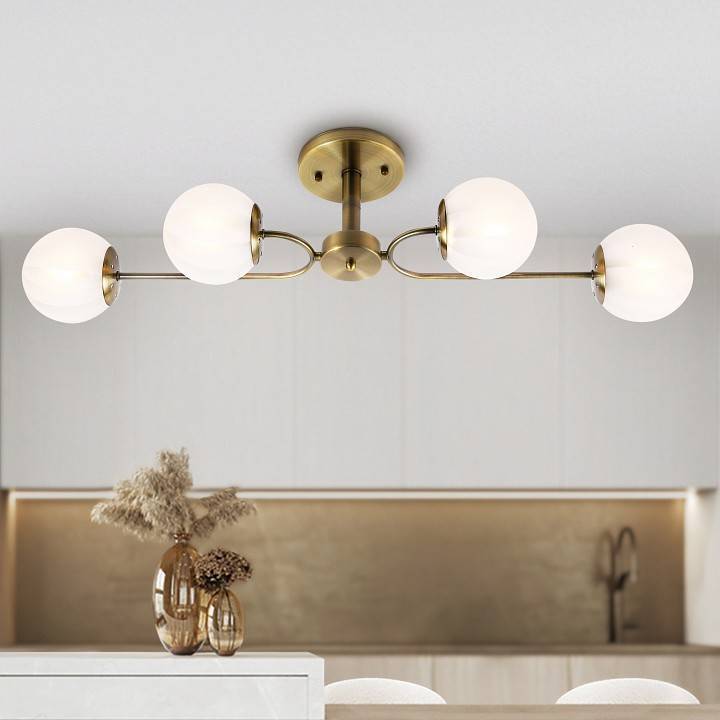 Люстра на штанге Rivoli Pestilentia 4хE14 40 Вт Б0054858