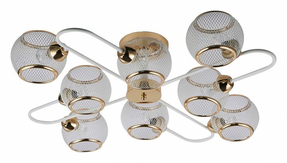 Люстра на штанге Rivoli Mortifera 8хE27 40 Вт Б0054887