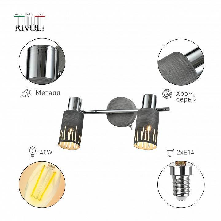 Спот Rivoli Lethe 1xGU10 Б0055654
