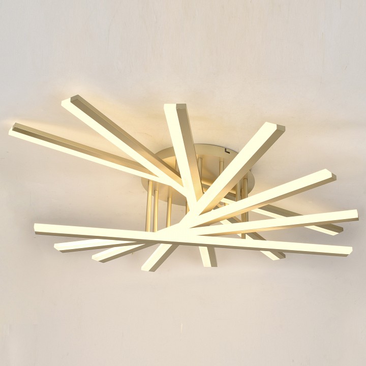 Потолочная люстра Rivoli Cordelia LED 120 Вт 3000-6000 К с пультом ДУ Б0068441