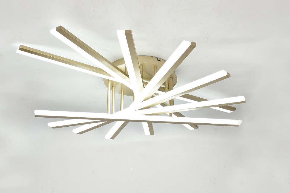 Потолочная люстра Rivoli Cordelia LED 120 Вт 3000-6000 К с пультом ДУ Б0068441