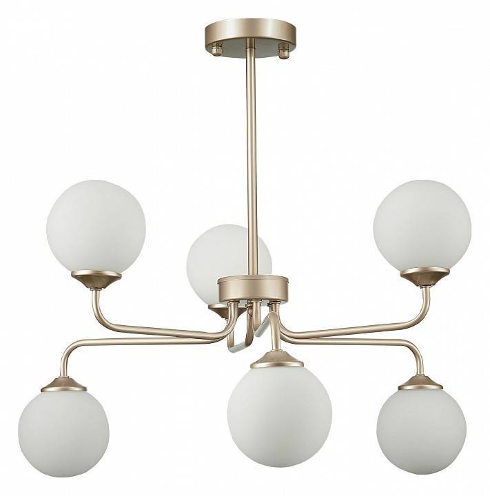 Люстра на штанге ST-Luce Redjino 6 ламп SLE106203-06