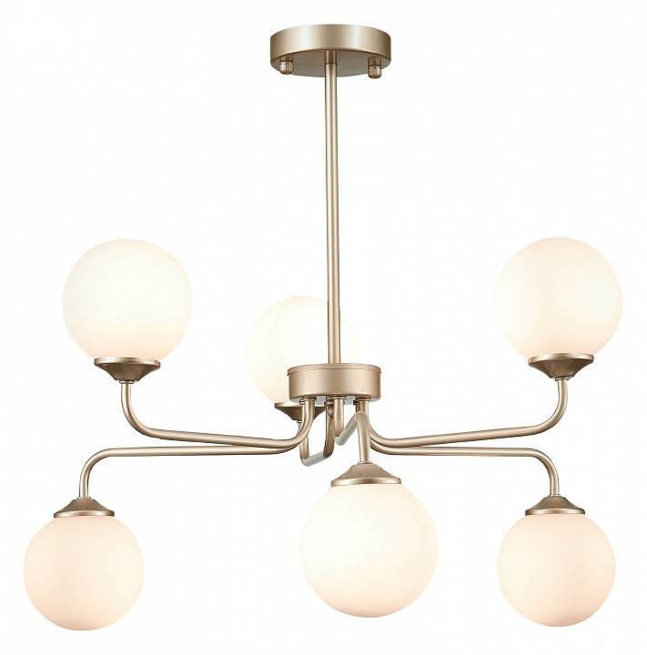 Люстра на штанге ST-Luce Redjino 6 ламп SLE106203-06