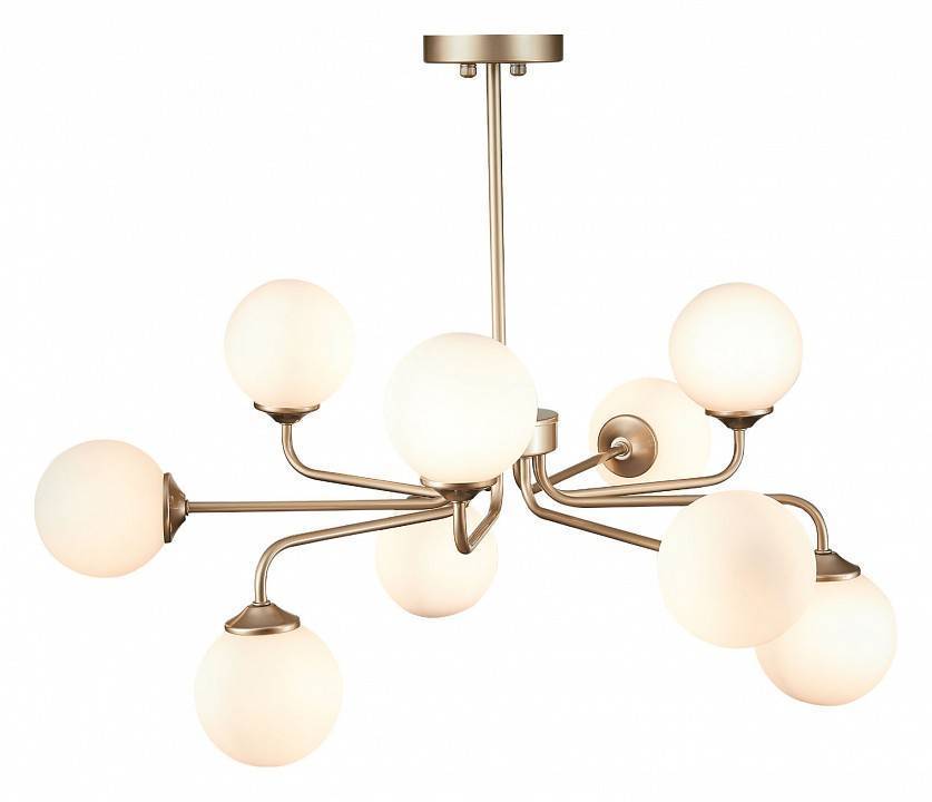 Люстра на штанге ST-Luce Redjino 9 ламп SLE106203-09