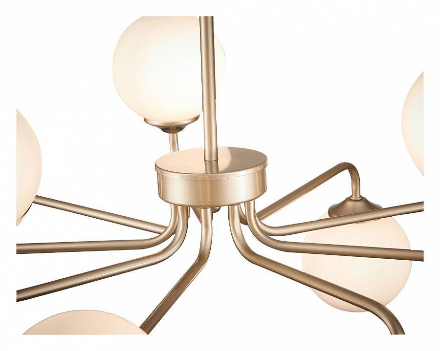 Люстра на штанге ST-Luce Redjino 9 ламп SLE106203-09