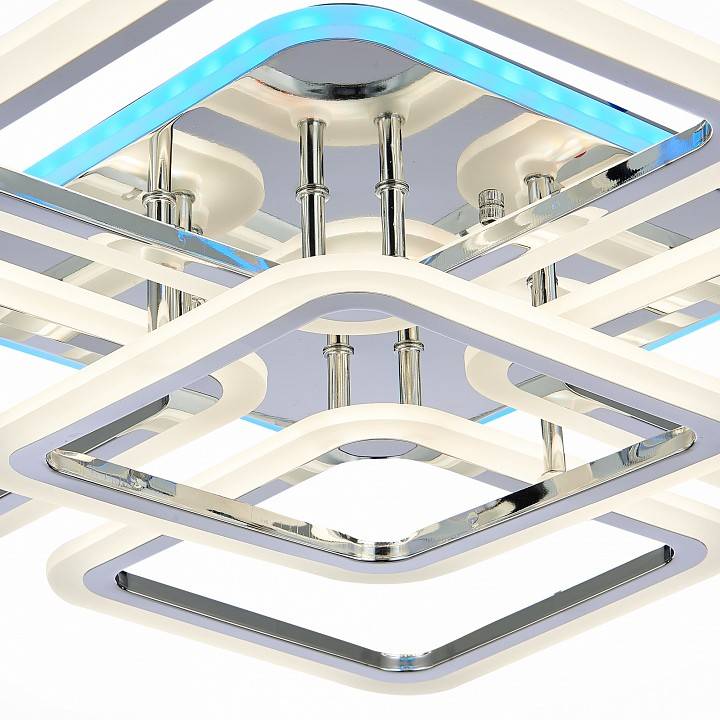 Потолочная светодиодная люстра EVOLED Qutro RGB SLE200412-05RGB