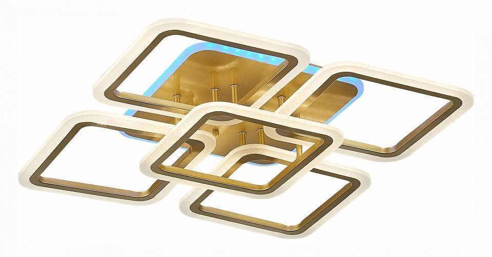 Потолочная светодиодная люстра EVOLED Qutro RGB SLE200422-05RGB