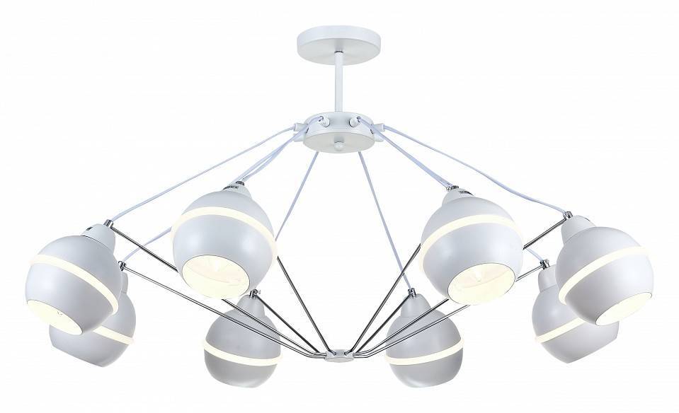 Люстра на штанге Simple Story 1075 8xE14 40 Вт 1075-8CL