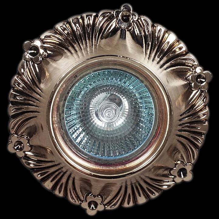 Встраиваемый светильник Sneha  001/URS MR16 GD+BK